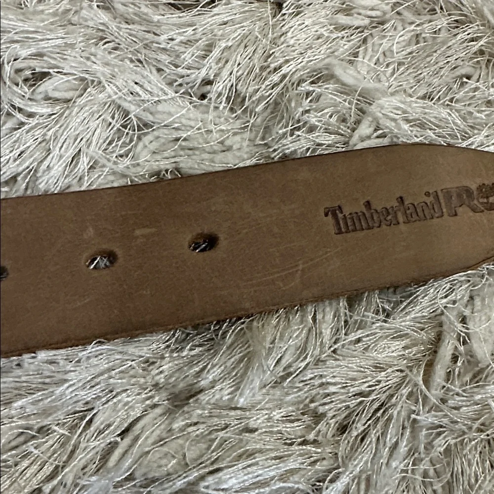 Timberland PRO Men’s Genuine Full Grain Leather Belt Size 34 *Note‎
